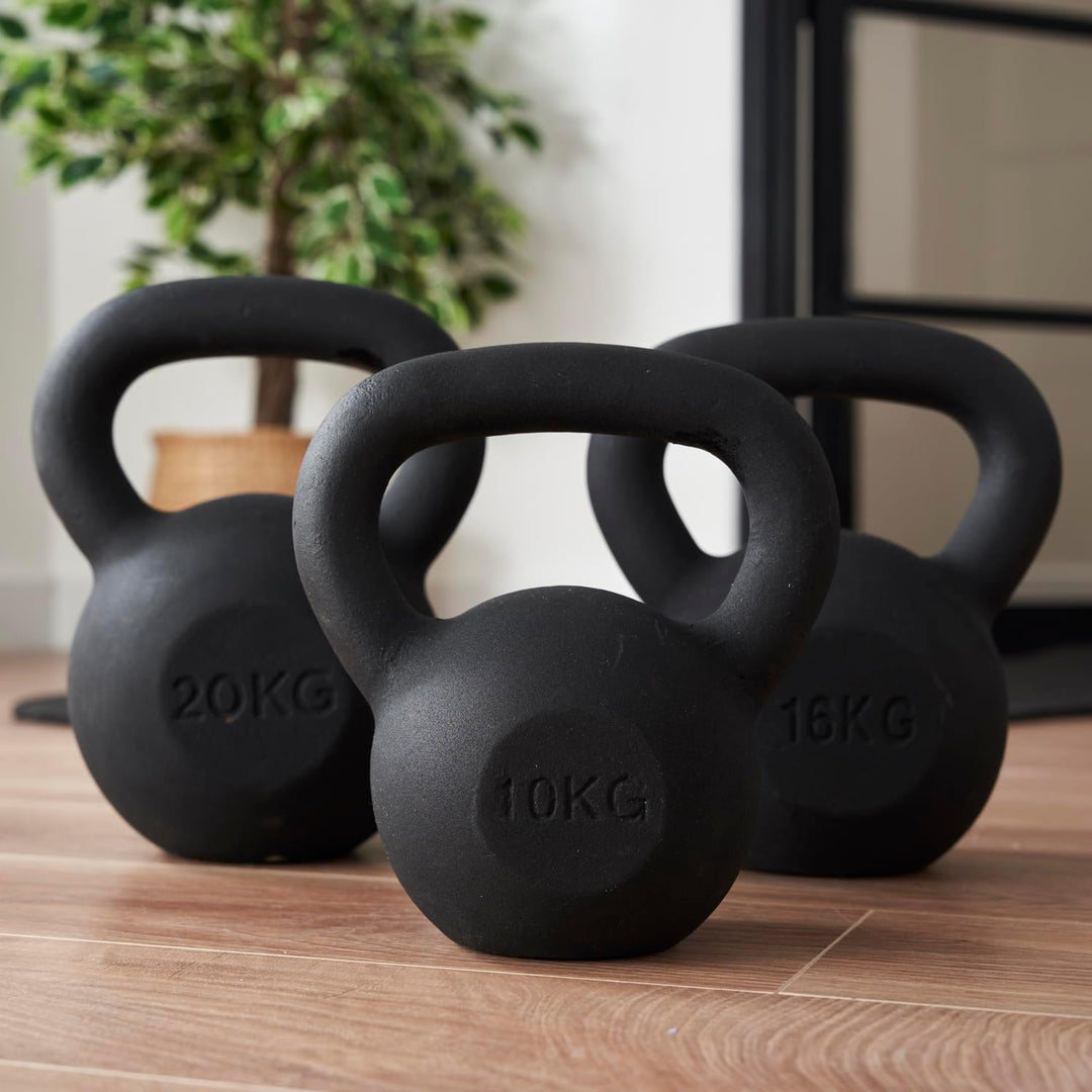Athlyt - Kettlebell/Kugelhantel aus Gusseisen, 2 kg 10kg, 10kg