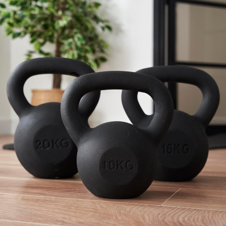 Athlyt - Kettlebell/Kugelhantel aus Gusseisen, 2 kg 10kg, 10kg