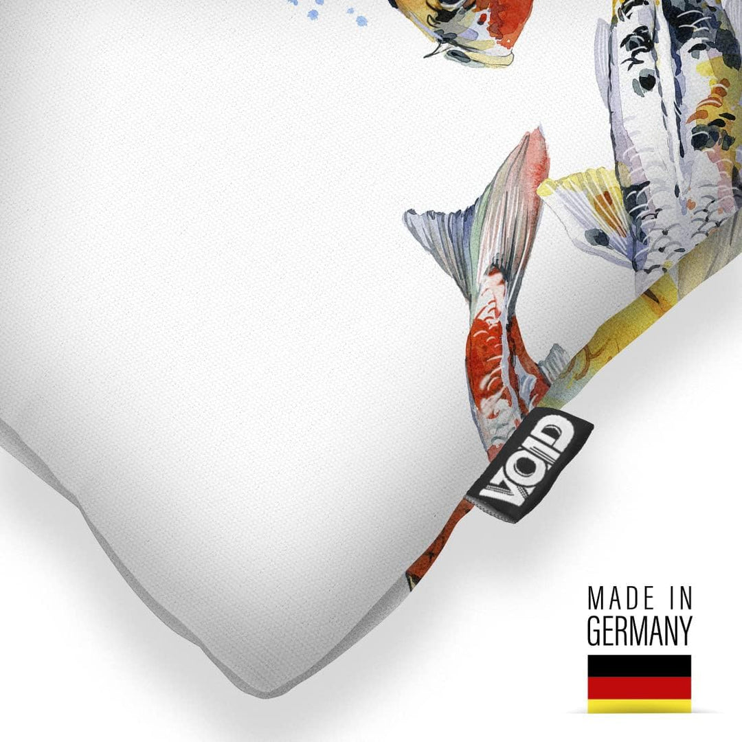 VOID Koi Karpfen Kissenbezug Kissenhülle Sofakissen Kissen Deko Outdoor-Kissen Dekokissen, Kissen Gr