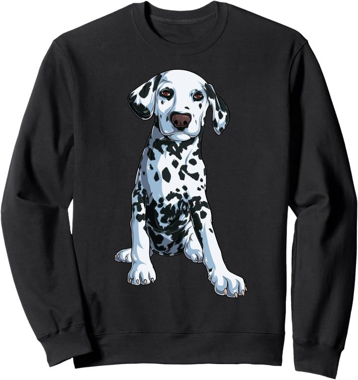 Dalmatinischer Hundebesitzer, schöne und realistische Sweatshirt