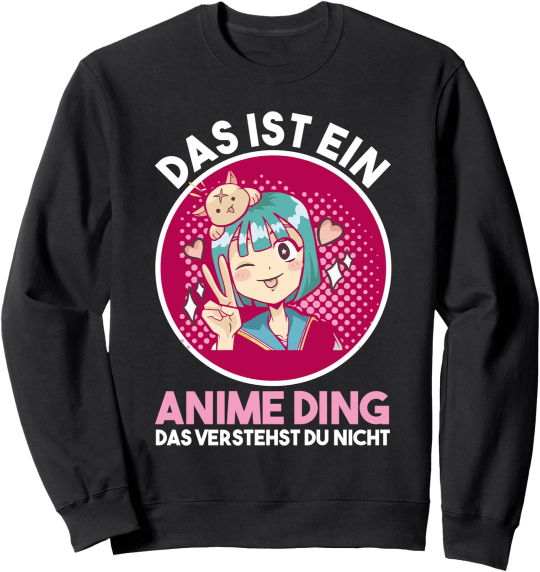 Manga Japanese Anime Ding Sweatshirt