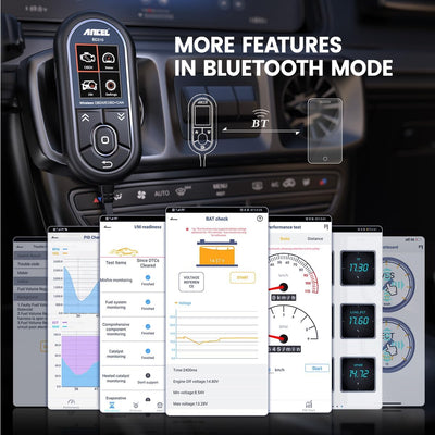 ANCEL BD310 2-in-1 Diagnosegerät OBD2 Scanner Codeleser Auto Reise Computer Auto Gesundheit Monitor