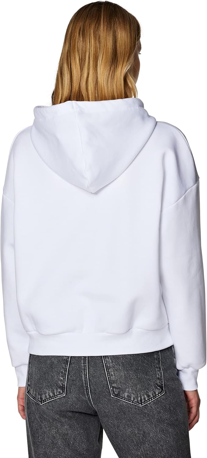 Mavi Damen Be Kind to The World Printed Sweatshirt XL Weiss, XL Wei&#xDF;