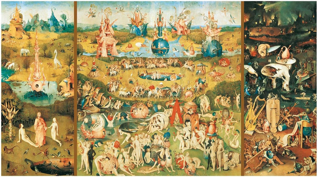 Educa 14831, Garten der Lüste, 9000 Teile Puzzle für Erwachsene und Kinder ab 14 Jahren, Hieronymus
