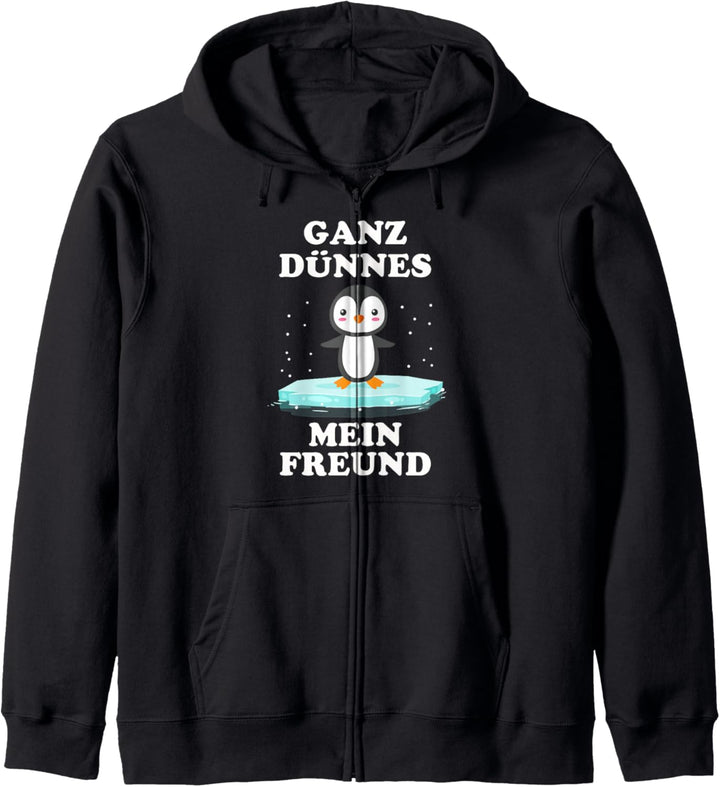 Pinguin Geschenk Kinder Antarktis Penguin Jungen Mädchen Kapuzenjacke
