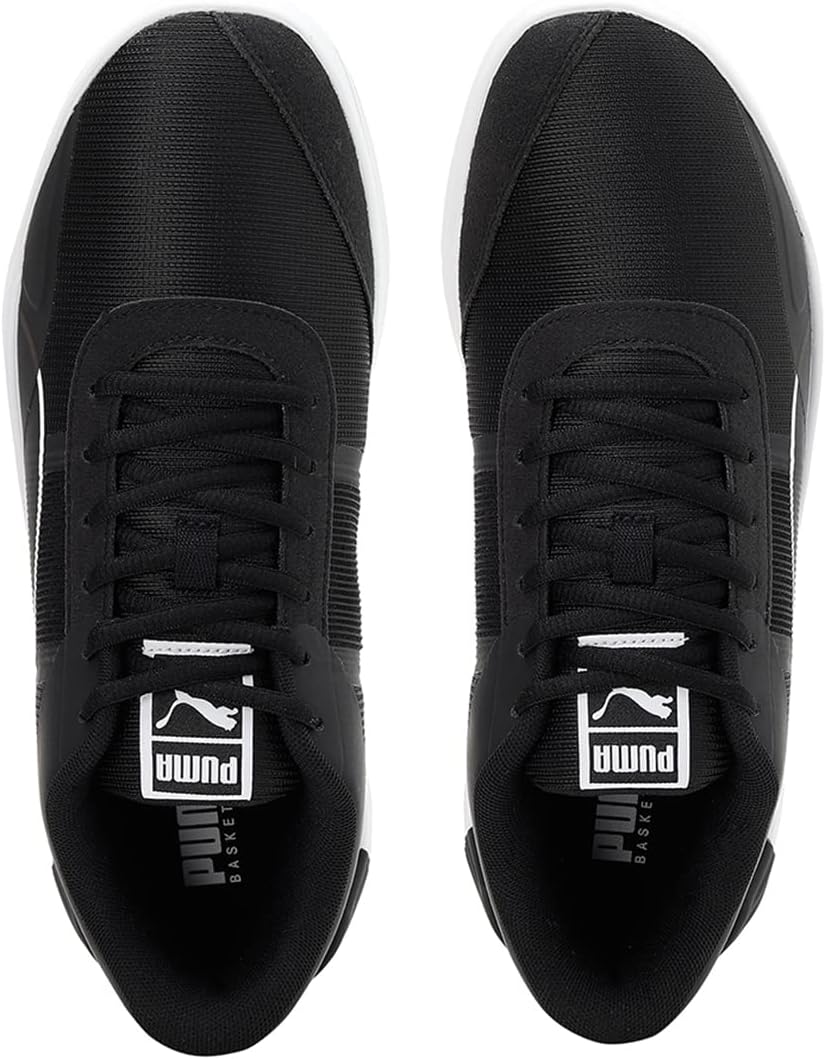 PUMA Unisex Fusion Nitro Team Basketballschuh, 42.5 EU Puma Black Puma White