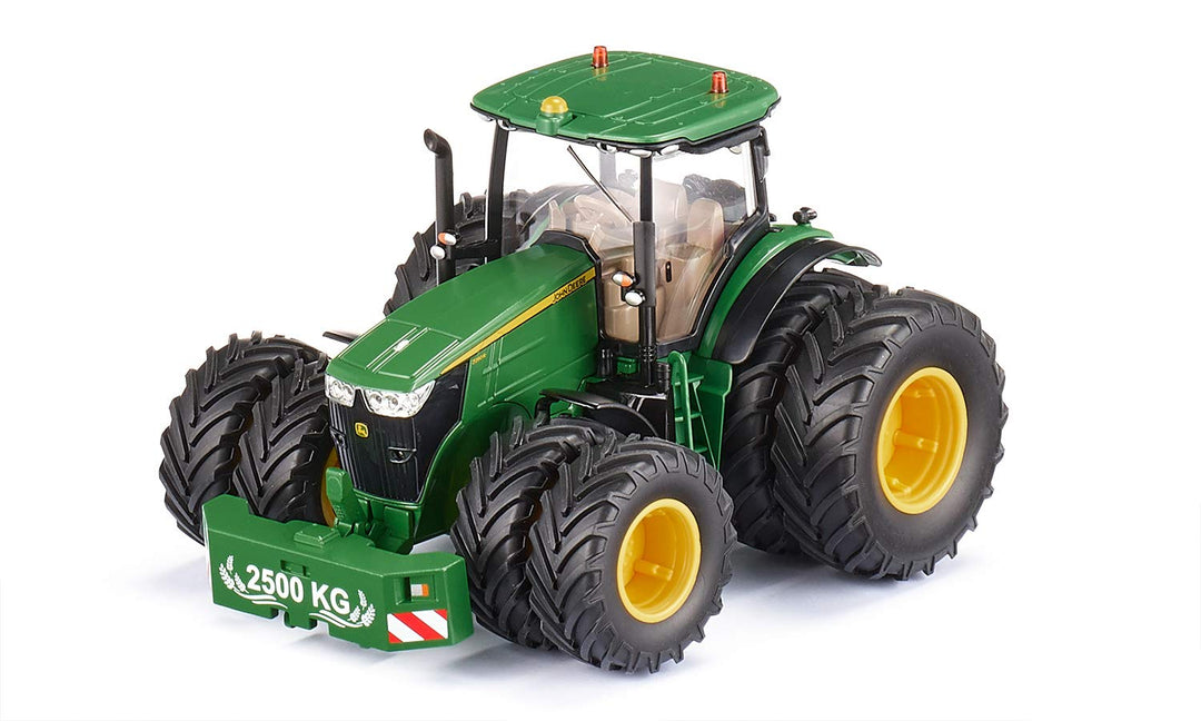 siku 6735, John Deere 7290R Traktor, Grün, Metall/Kunststoff, 1:32, Ferngesteuert, Steuerung mit App