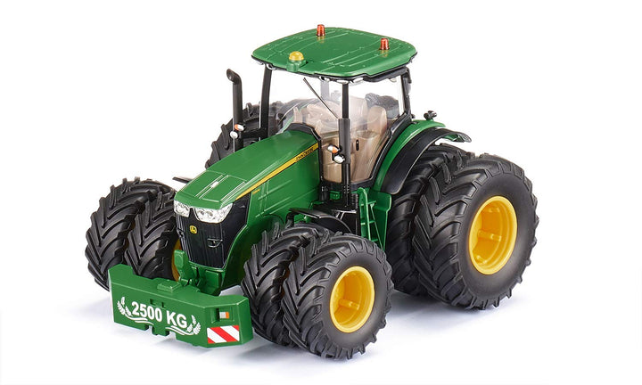 siku 6735, John Deere 7290R Traktor, Grün, Metall/Kunststoff, 1:32, Ferngesteuert, Steuerung mit App