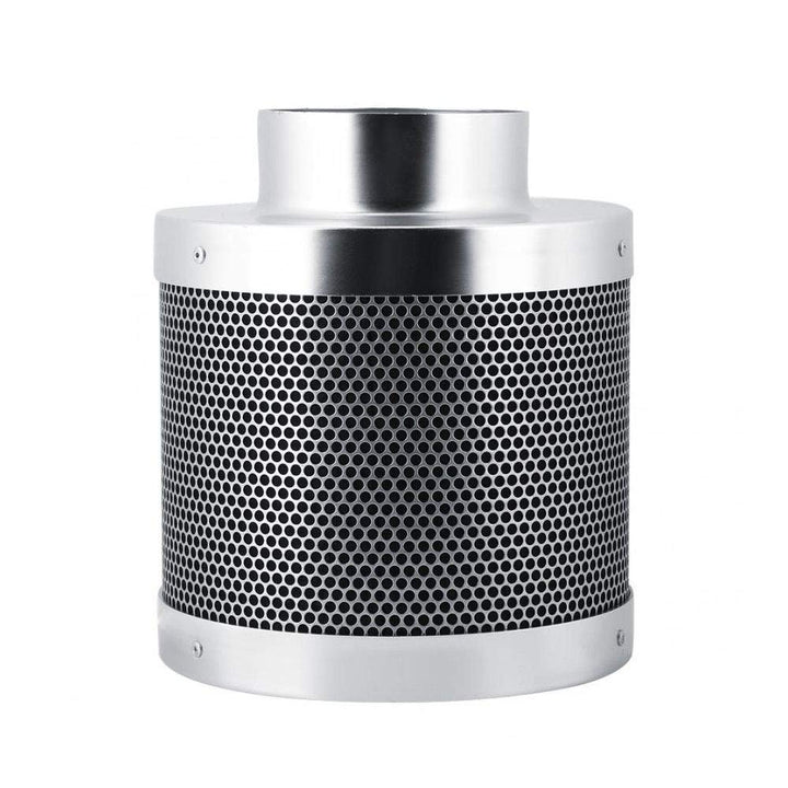 TopHomer Kohlefilter, Hydrokultur-Luftfilter, Wachstumszelt, Inline-Kanalventilator, Aluminium, Edel