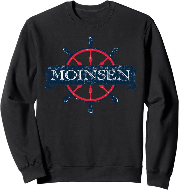Moinsen Spruch Nordsee Heimat Norddeutsche Ostsee Humor Sweatshirt