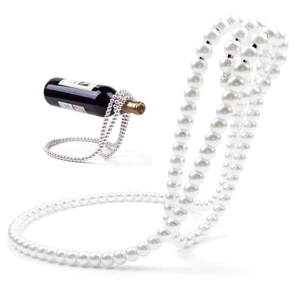 Neuheit Magic Wine Flaschenhalter Schwimmende Perlenkette Weinflasche Rackhalter Für Home Decoration