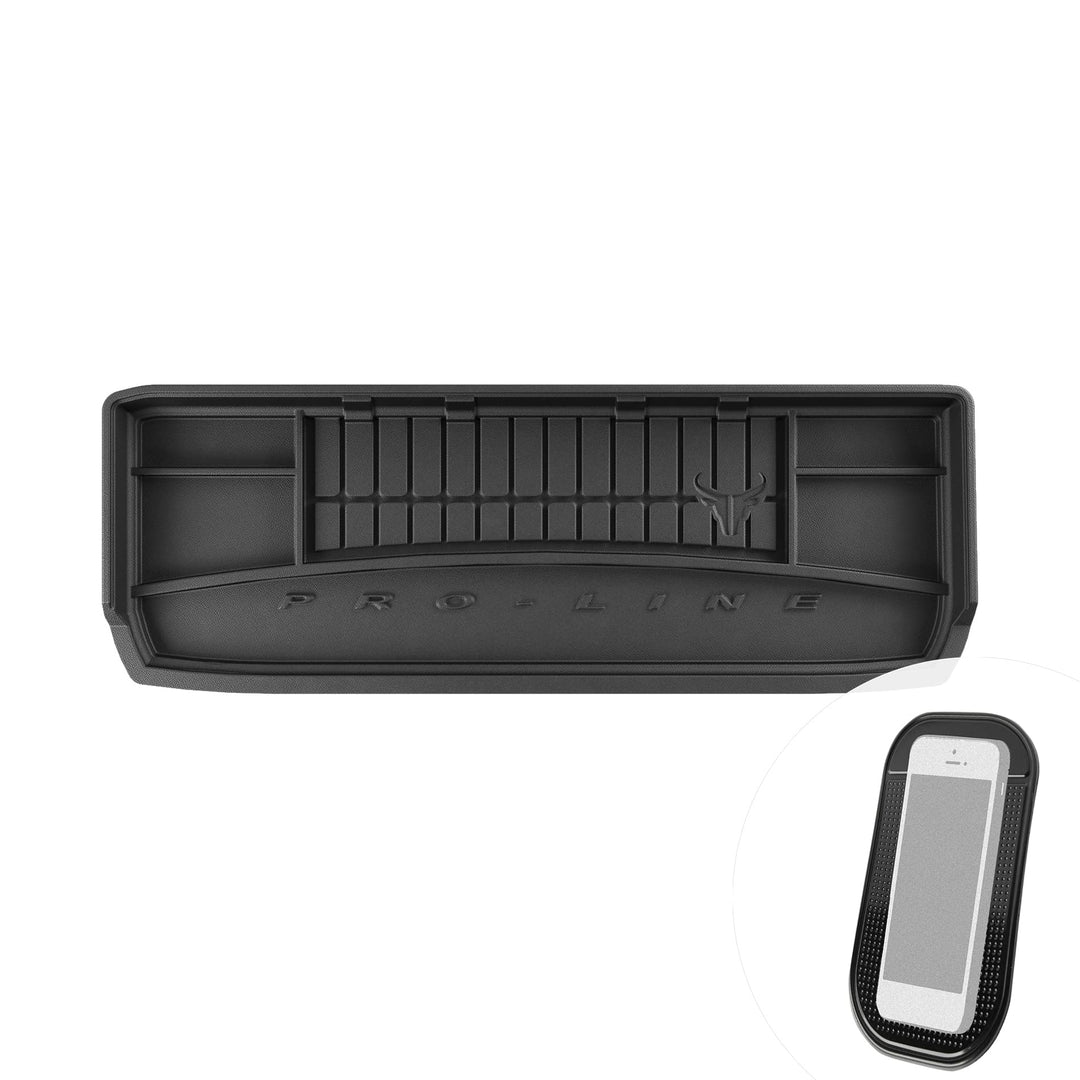 moto-MOLTICO Gummi Kofferraumwanne mit Organizer-Funktion passend für FIAT Freemont 2011-2016