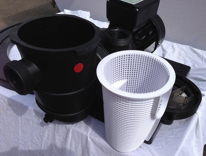 HST Profi Leis Poolpumpe 14,4 m3, 14400 Liter/Std, 550 W I Erweiterbare Filterpumpe mit geringer Ene