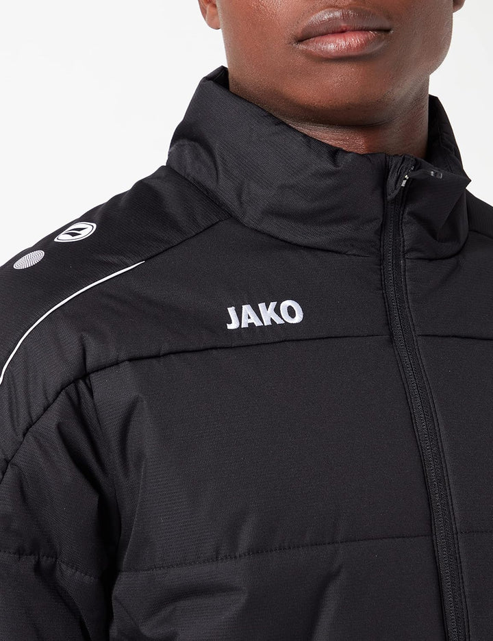 JAKO Kinder Coachjacke Classico, marine, 152, 7150 4XL Schwarz, 4XL Schwarz