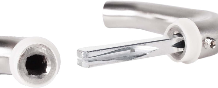 LOCINOX Edelstahl Drückerpaar 3006I, Drückergarnitur, Tordrücker, Torklinke