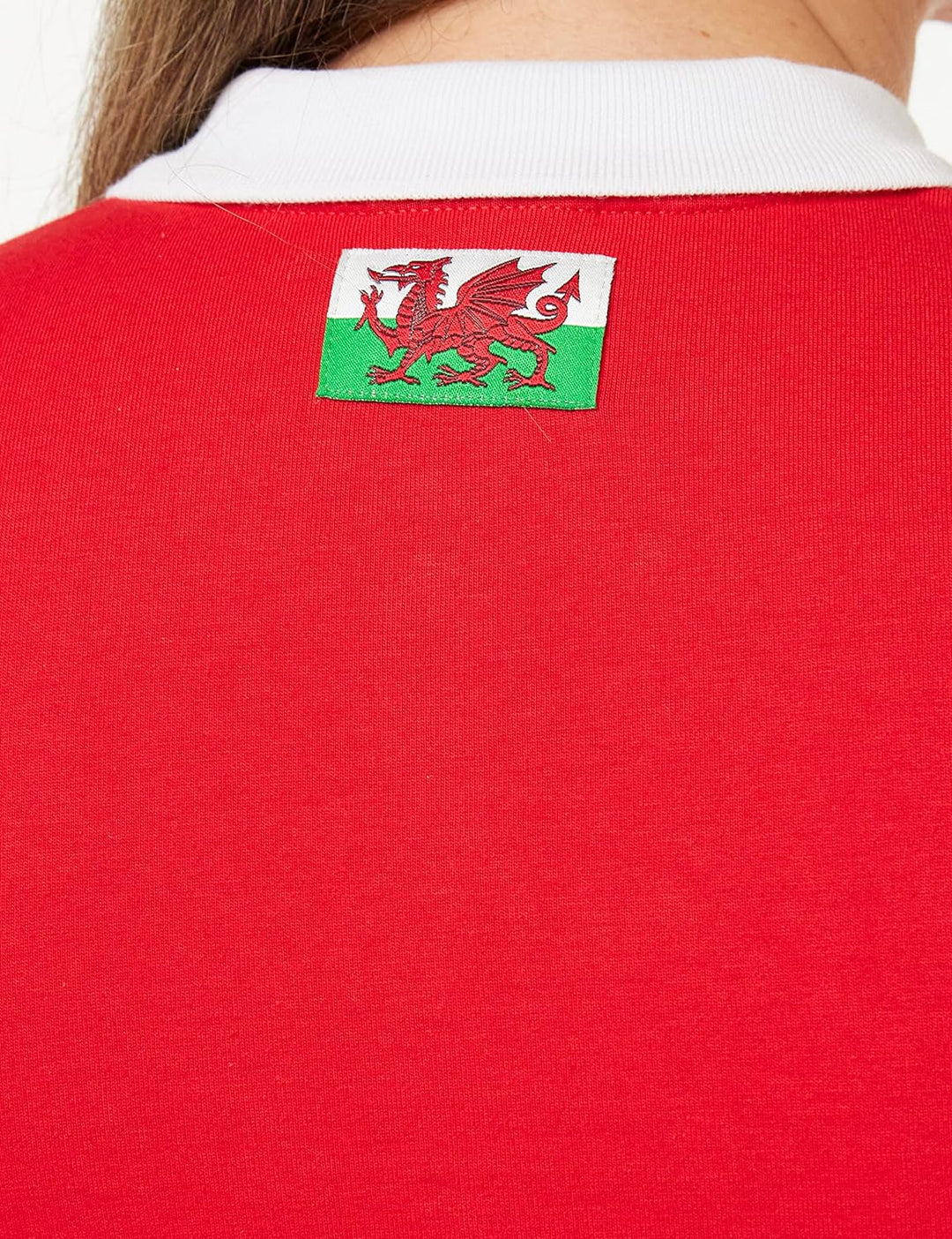 Macron Damen WRU Merch Poloshirt Ca Lf, Rot/Weiss Polohemd, 34