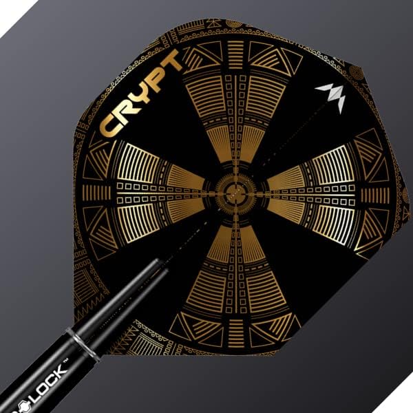 Mission Crypt Black & Gold PVD M2 90% Softdarts 21 Gramm