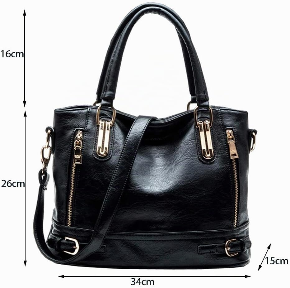 Sacmill Frauen Designer Handtasche Damen Umhängetasche Shopper Tote Henkeltasche Top-Griff Schulterb