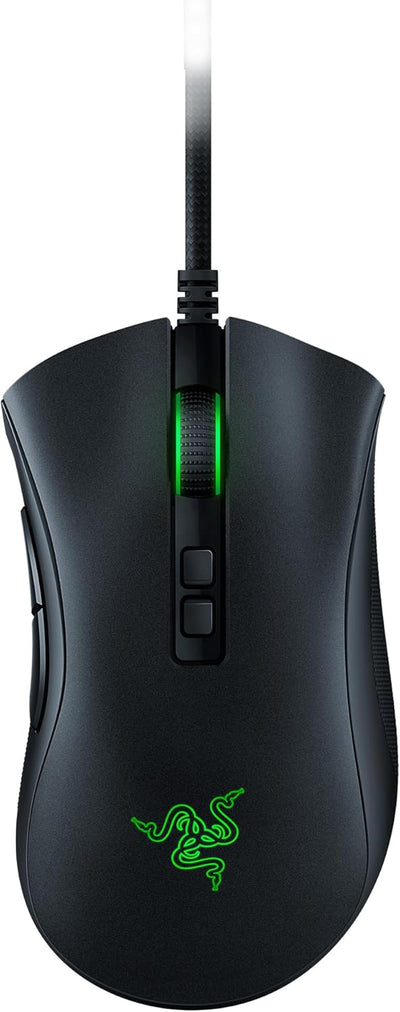 Razer DeathAdder V2 - Kabelgebundene USB-Gaming-Maus mit Optischen Mausschaltern (Focus+ 20K optisch