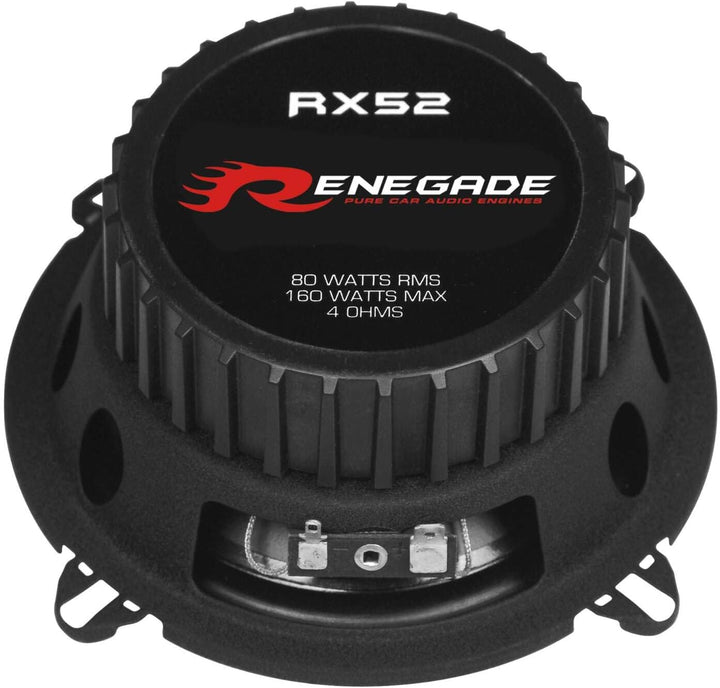 Renegade RX52-13 cm 2-Wege-Lautsprecher mit 160 Watt (RMS: 80 Watt)