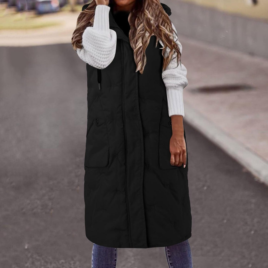 Damen Softshelljacke Winter Ärmellose Outdoorwear Pufferjacke Winterweste Weste Steppweste Winterman