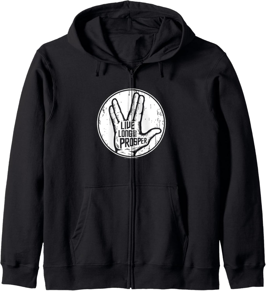 Star Trek: The Original Series Live Long & Prosper Circle Kapuzenjacke