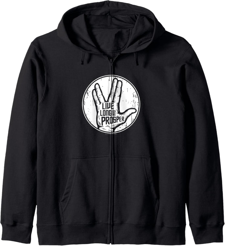 Star Trek: The Original Series Live Long & Prosper Circle Kapuzenjacke