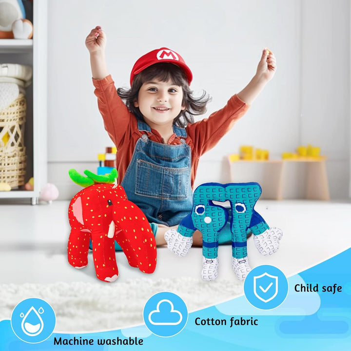 JIASHA Steal a Brain-rot Plüsch, 2PCS Italian Brain-rot Kuscheltier, Steal a Brai-nrot Plush Toy, It