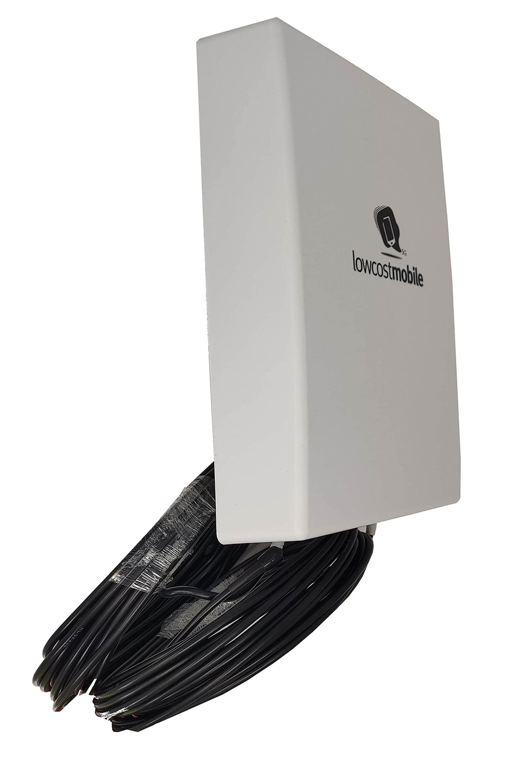 LowcostMobile PAN5G-MIMO-2021 700/800/900/1800/2100/2600/3500 MHz 2 x 5m schwarz Antenne 4G 5G SMA K
