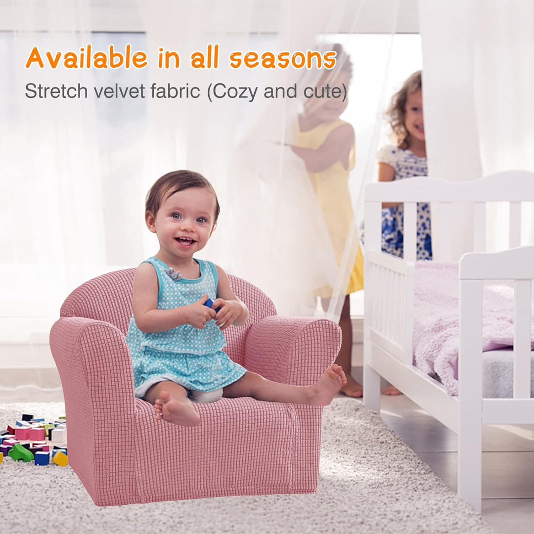 VanderHOME Kindersofa Bezug Sofas fürs Kinderzimmer Stretch Spandex Couchbezug Sofahusse fürs Kinder