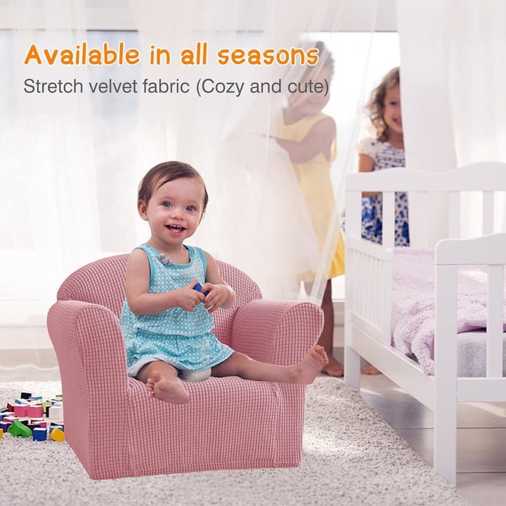 VanderHOME Kindersofa Bezug Sofas fürs Kinderzimmer Stretch Spandex Couchbezug Sofahusse fürs Kinder