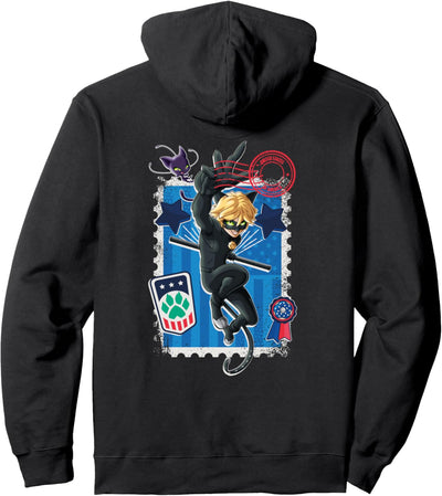 Miraculous 4. Juli Cat Noir Pullover Hoodie