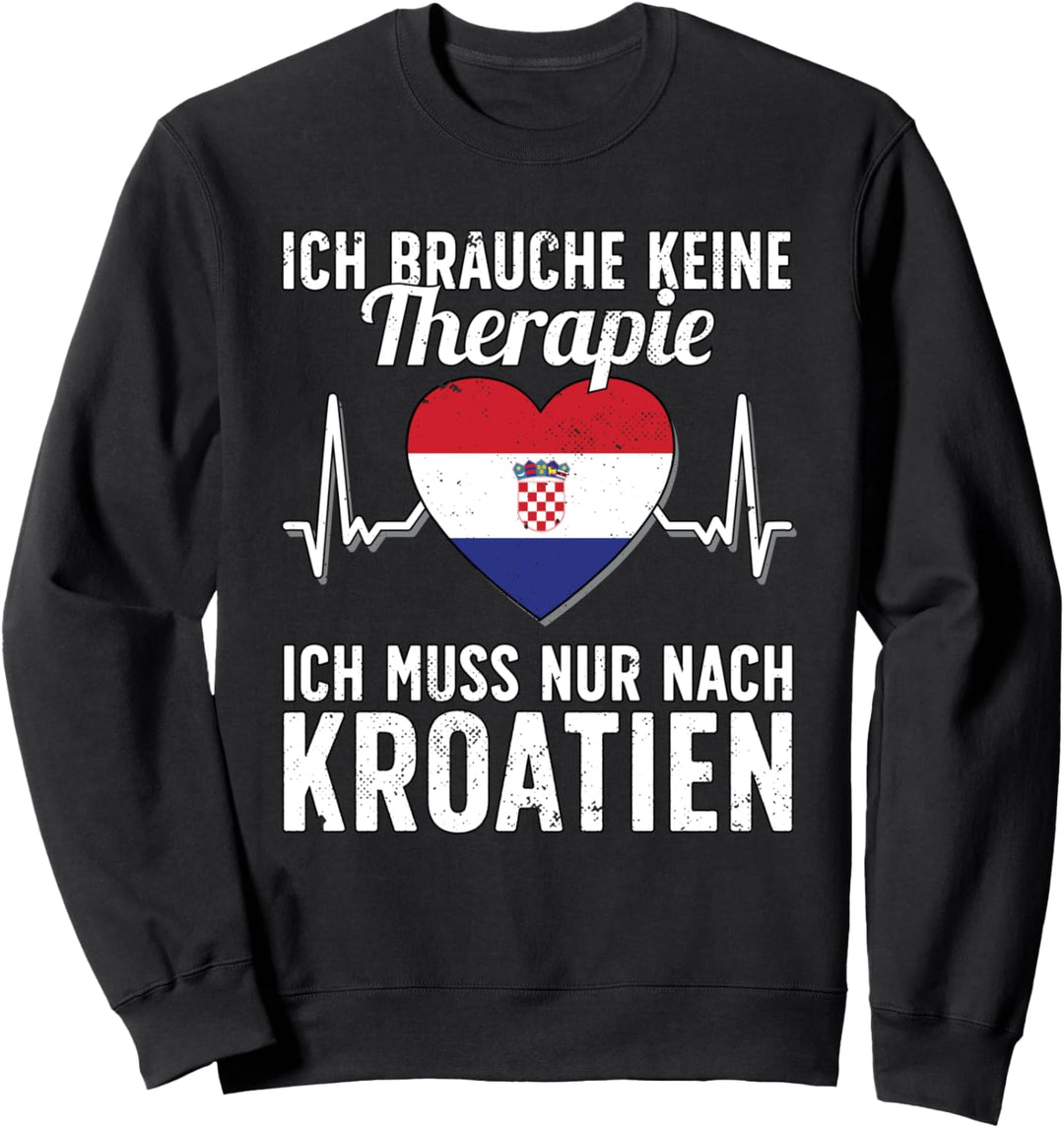Kroatische Flagge I Kroatien Urlaub I Kroatien Sweatshirt