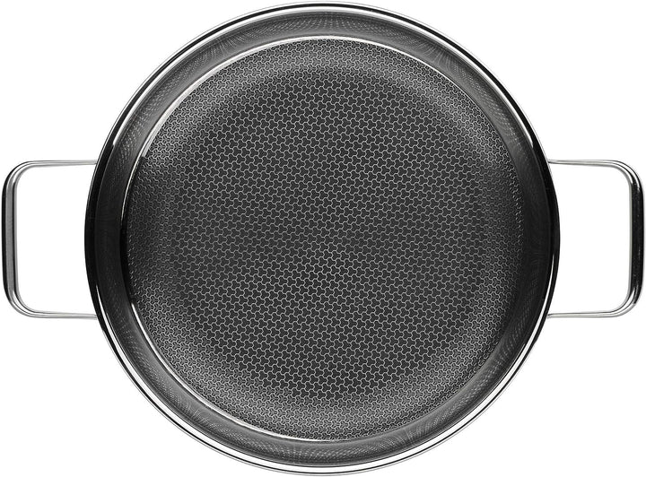 WMF Profi Resist Servier-/ Bratpfanne 28 cm Induktion, Mehrschichtmaterial beschichtet, Wabenstruktu