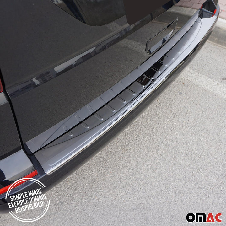 Ladekantenschutz Stossstangenschutz kompatibel mit VW Passat Variant B6 2005-2010 Edelstahl Chrom Du