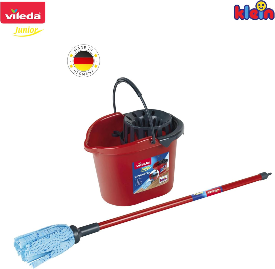 Klein Eimer+Wischmopp 0 4-6 Jahre, 4-6 Jahre
