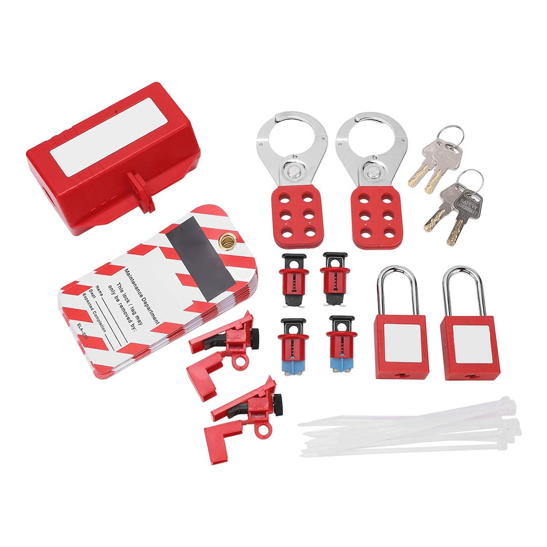 Elektrischer Leistungsschalter-Verriegelungs-Tagout-Satz, Sicherheitsschloss-Set, Elektrischer Leist
