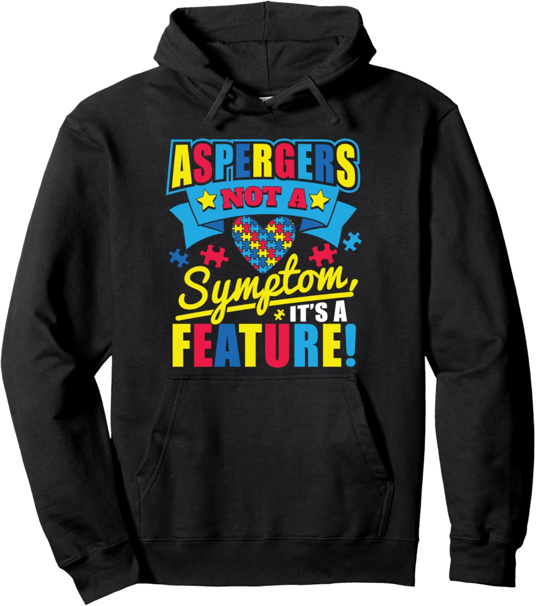 Autism Awareness Hoodies Women Aspergers Girls Boys Pullover Hoodie