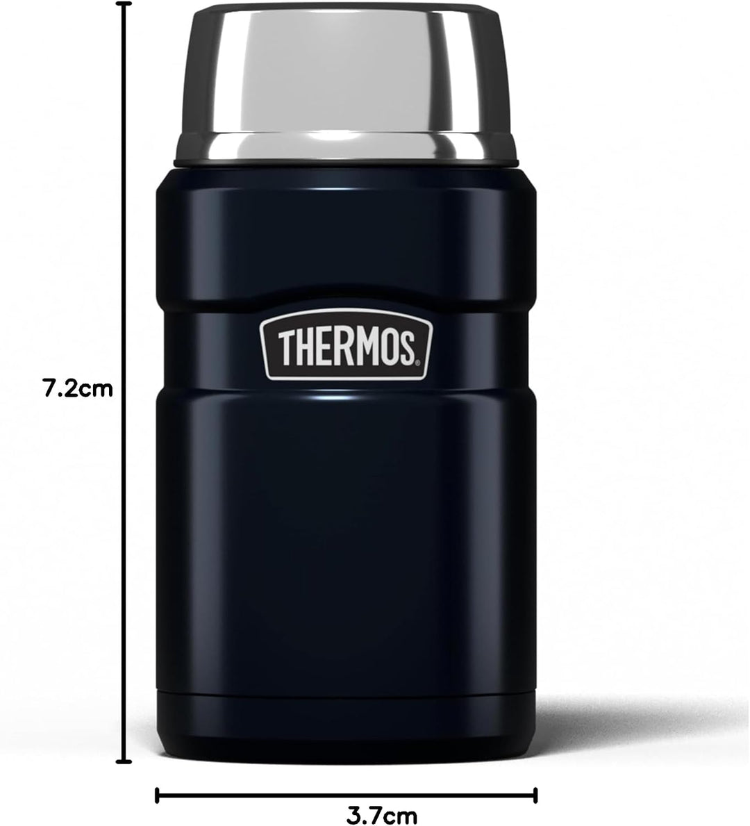 Thermos Isolierbehälter, 710 ml, Edelstahl Midnight Blue Midnight Blue Single, Midnight Blue Single