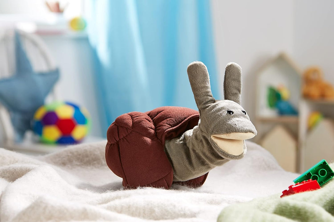 Folkmanis Snail Hand Puppet,Brown / Grey