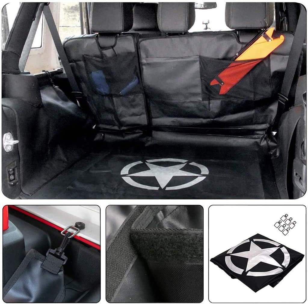 psler ® Kofferraumabdeckung Lagerung für Wrangler JK 2007-2017 and für Wrangler JL 2018-2023 For JK