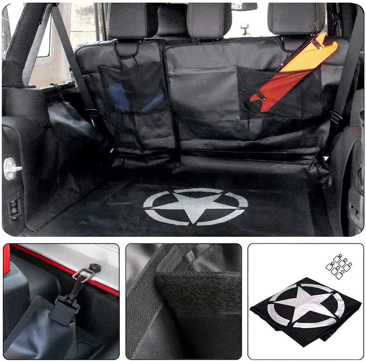psler ® Kofferraumabdeckung Lagerung für Wrangler JK 2007-2017 and für Wrangler JL 2018-2023 For JK