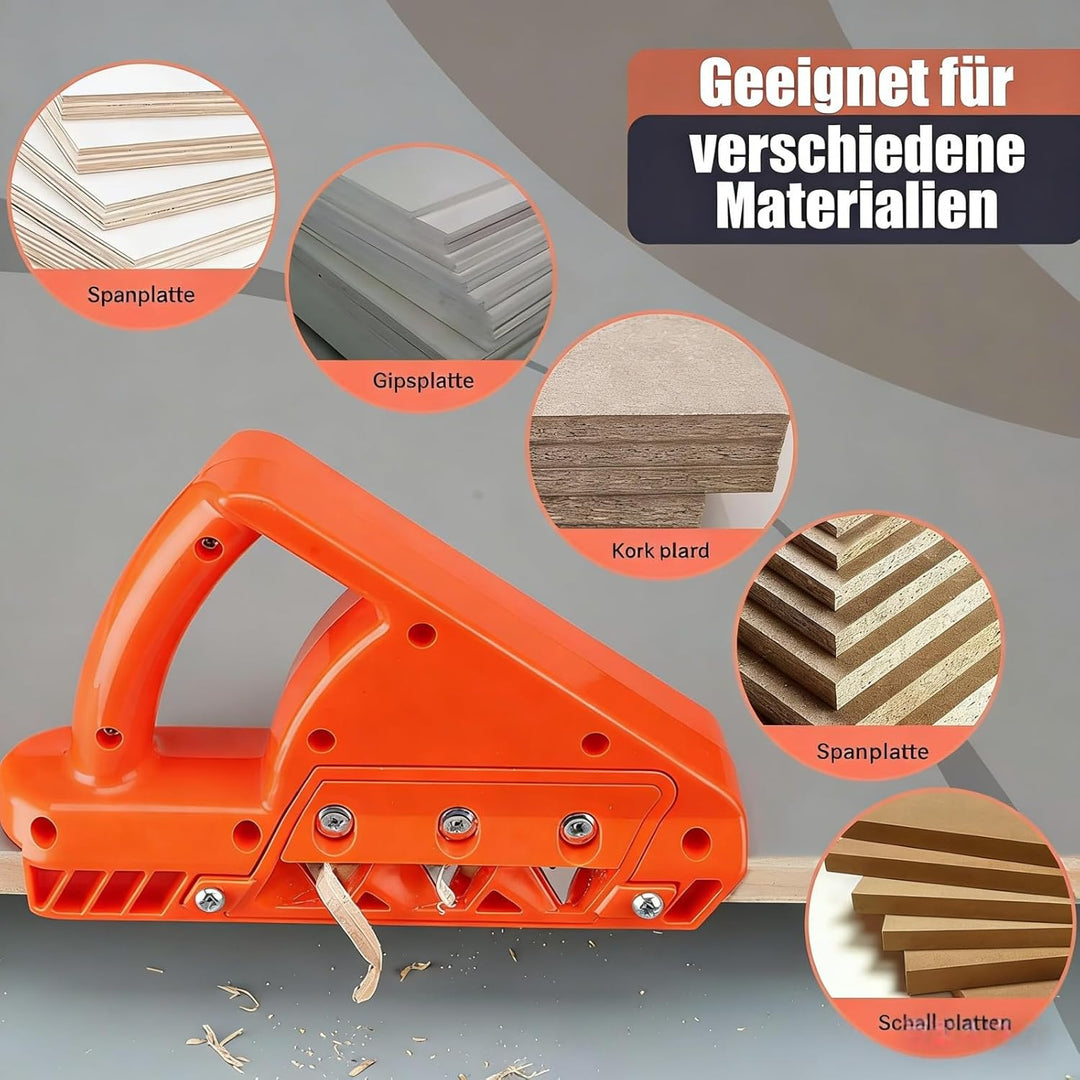 Drywall-Schneidwerkzeug für Gipskarton | Präziser 45°/60°-Kantenschneider mit 10 Ersatzklingen | Han