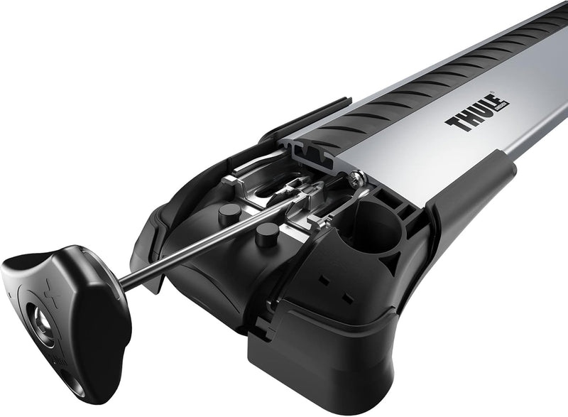 Thule 958100 WingBar Edge Dachträger Aluminium S Single, Aluminium S Single
