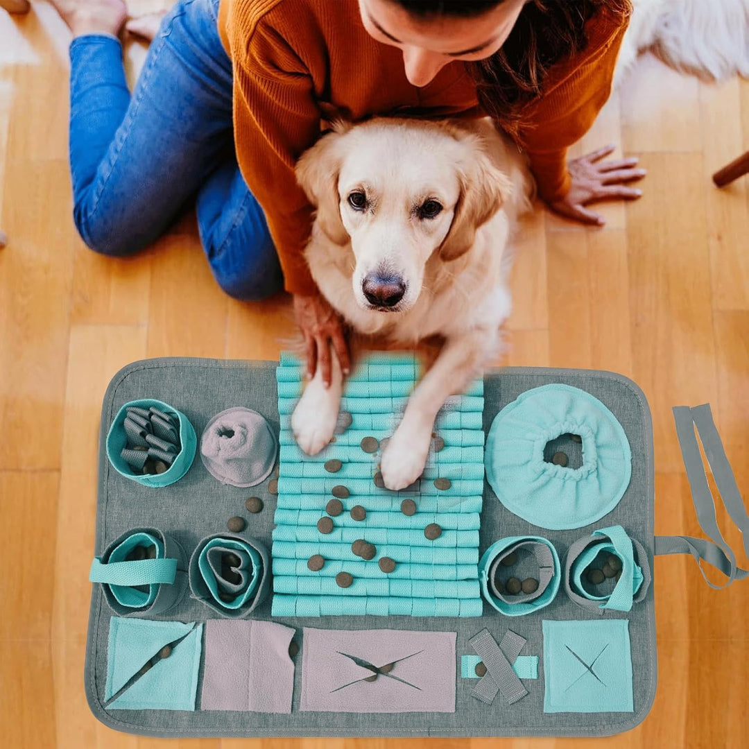 Futtermatte Trainingsmatte Hund SchnüFfelteppich Waschbar Trainingsmatte SchnüFfelteppich FüR Hunde