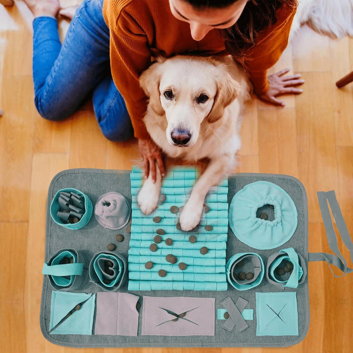 Futtermatte Trainingsmatte Hund SchnüFfelteppich Waschbar Trainingsmatte SchnüFfelteppich FüR Hunde