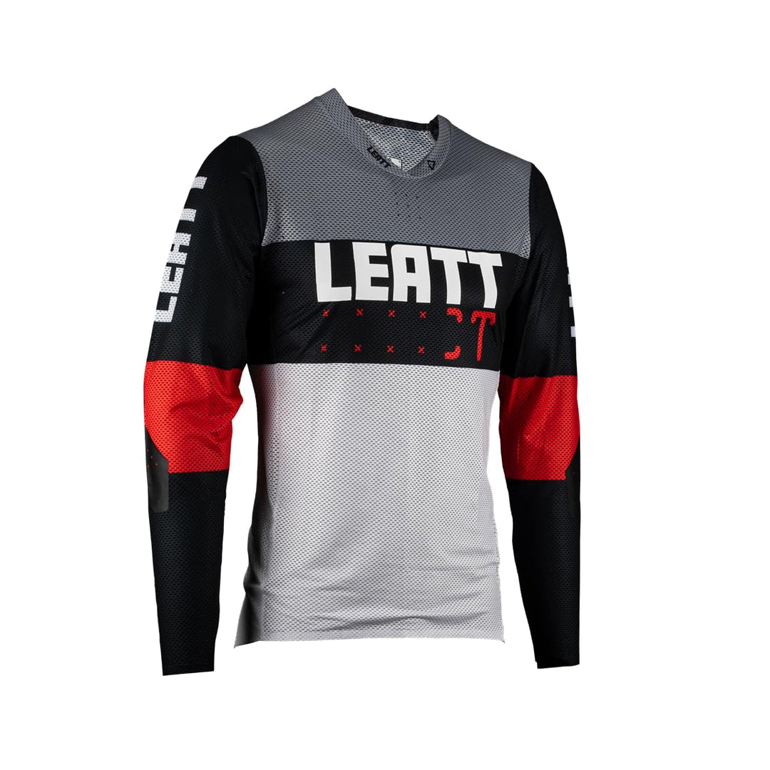 Leatt Herren Mtb Gravity 4.0 Jersey Technical Sport Jersey M Titanium, M Titanium