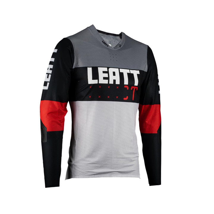 Leatt Herren Mtb Gravity 4.0 Jersey Technical Sport Jersey M Titanium, M Titanium