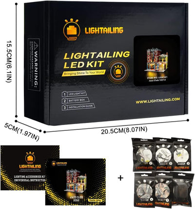 LIGHTAILING Licht-Set Für Lego- 10312 Jazzclub - Led-Beleuchtungsset Kompatibel Mit Lego Bausteinen