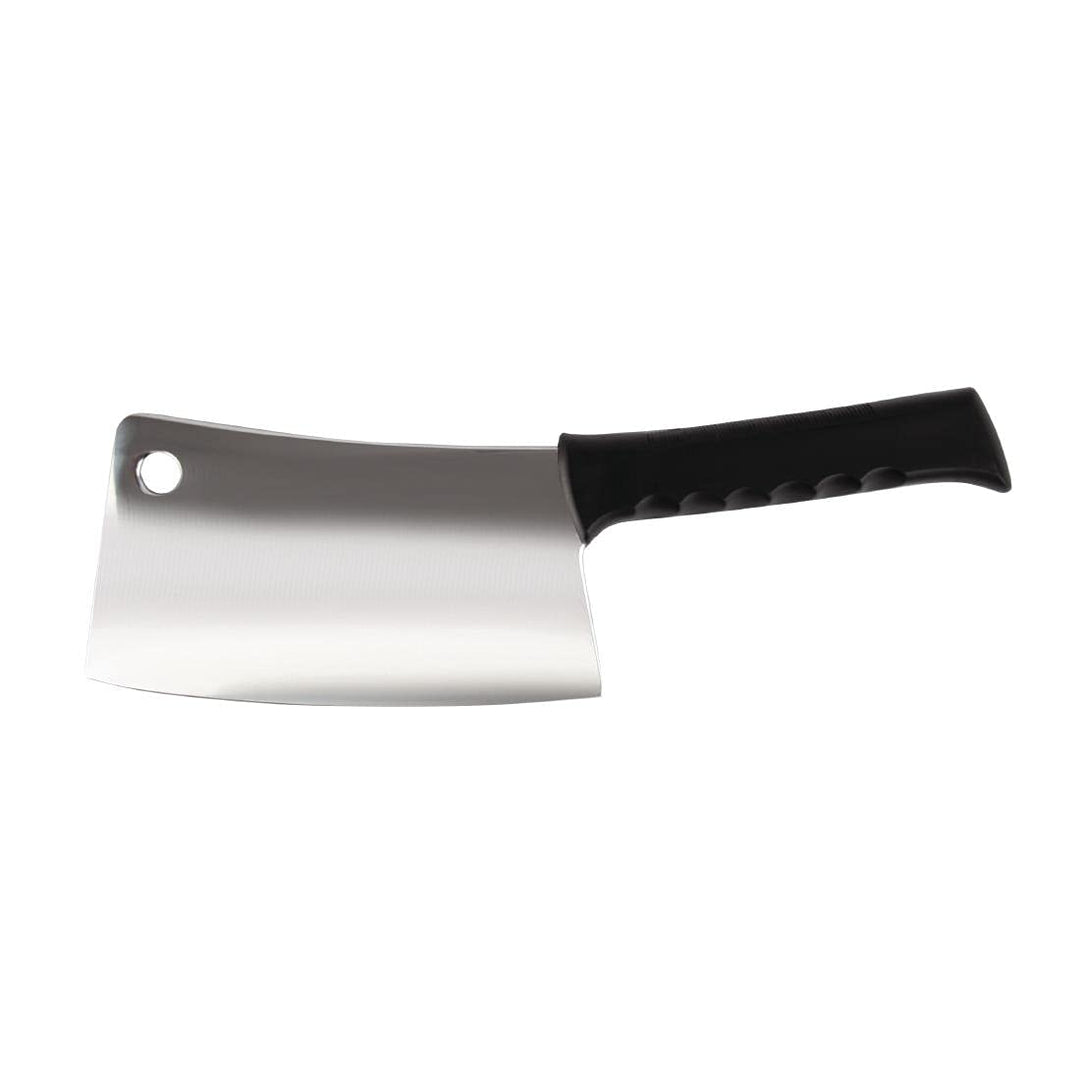 Vogue D474 Edelstahlbeil, 8 Zoll Klingenlänge, Schwarz